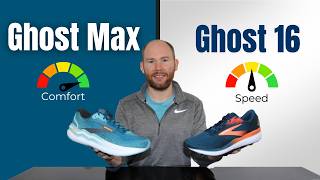 Brooks Ghost 16 vs Ghost Max 2 Review by a Foot Specialist [upl. by Aicala]