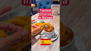 The most delicious CHURRUS in Malaga Spain travel spain malaga wheretoeat [upl. by Hadlee]