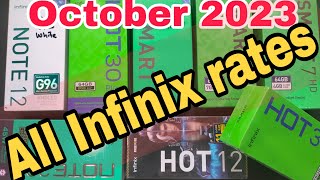 All Infinix rates October 2023  prices in Pakistan  specs [upl. by Nonac291]