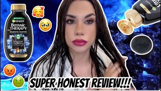 Garnier Botanic Therapy Magnetic Charcoal  Honest Review 🚿🧼🧴🧽✨ [upl. by Anitra425]