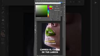 Efecto de PHOTOSHOP  Cambia de color de tus LABIOS y deslumbra con este TRUCO [upl. by Nivan]