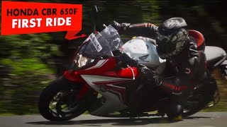 Honda CBR 650F  First Impressions  PowerDrift [upl. by Jelene]