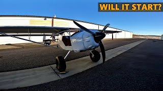 Kitfox first flight after sitting in a hangar for 25 Years [upl. by Hartzell]