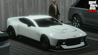 CLEAN Dewbauchee Champion in GTA Online  Aston Martin Victor The Contract DLC [upl. by Nalla]