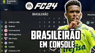 TUTORIAL COMO FAZER O BRASILEIRÃO NO FIFA DE CONSOLE Xbox ONE Ps4 Ps5 Xbox Series FC24 [upl. by Ilellan]