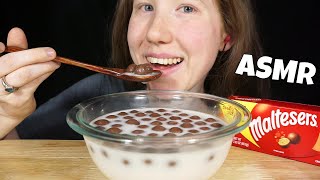 ASMR MALTESERS amp WHOPPERS IN MILK MUKBANG No Talking EATING SOUNDS [upl. by Swithbert]