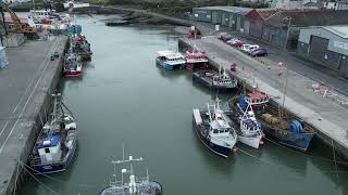 WICKLOW TOWN HARBOUR FROM THE SKY [upl. by Amabelle346]