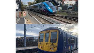 Trains At Rainhill Station 22102022 [upl. by Osmund]