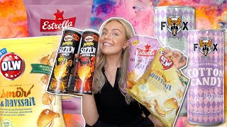 TESTAR NYHETER Nya Pringles OLW Estrella Fox mm [upl. by Llehsal475]