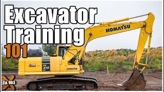 How to Operate an Excavator  Heavy Equipment Operator ep 063 [upl. by Joyann]