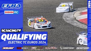 EFRA MonacoRC 110th Electric Track Euros  Saturday Qualifying  LIVE [upl. by Nelli944]