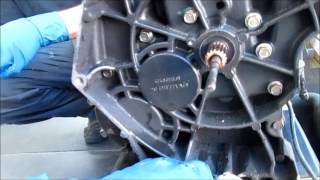 BMW Service  R1150RT Leaking transmission seal [upl. by Ezaria]