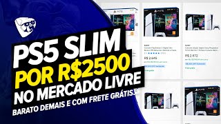 PS5 A R2200 REAIS No MERCADO lLIVRE FINALMENTE PROMOÇÃO Ou É ROLO CUIDADO [upl. by Lichter]