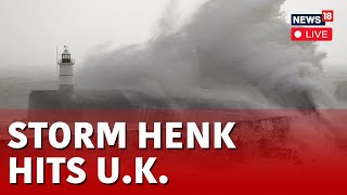 England News LIVE  Storm Henk Lashes Parts Of England LIVE  Storm Henk Mayhem LIVE  N18L [upl. by Bobseine636]