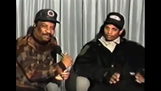 Eazy E interview on soul beat 1993 Diss Dr Dre Snoop Dogg [upl. by Kcirdnek]