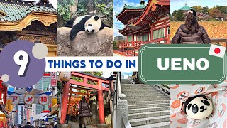 9 things to do in UENO TOKYO 🐼 Japan Travel Guide [upl. by Nwad477]