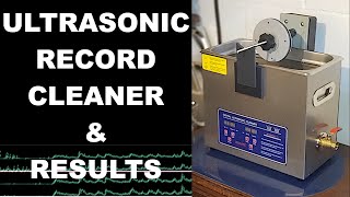 Record cleaned with my Ultrasonic Cleaner amp The RESULT [upl. by Eilerua]