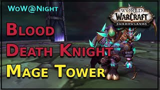 Blood Death Knight Mage Tower Guide [upl. by Lorens]