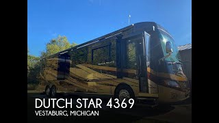 Used 2018 Dutch Star 4369 for sale in Vestaburg Michigan [upl. by Neuberger]