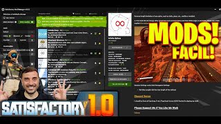 Satisfactory 10 testando mods [upl. by Hervey]