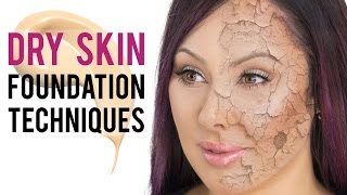 Best Foundation Techniques for Dry Skin  Pretty Smart [upl. by Atalaya]