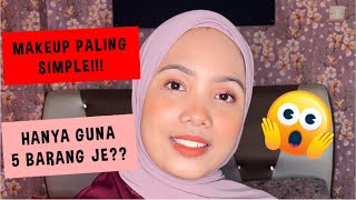 TIPS  TUTORIAL MAKEUP PALING SIMPLE UNTUK NEWBIE [upl. by Nelra157]