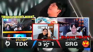 TWO STRONGEST CURSE BUT ONLY ONE WINNER  DJY amp MIRKO REACT SRG VS TDK [upl. by Esekram]