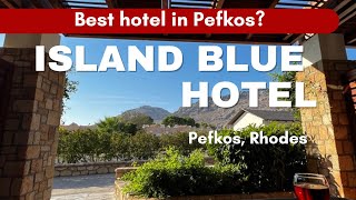 Island Blue Hotel Pefkos Rhodes [upl. by Sedrul]