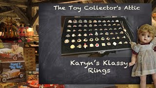 Collecting Class Rings and Kids Rings  Karyns Unusual Hobby [upl. by Christiansen]