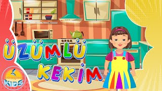 Üzümlü Kekim  Çocuk Şarkıları  Bebek Şarkıları  Honeybee Kids [upl. by Llednahc]