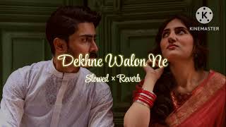 Dekhne Walon Ne Slowed × Reverb Hindi Song chori chori chupke chupke Alka Udit [upl. by Eibbed]