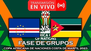 CABO VERDE 🇨🇻 VS 🇲🇿 MOZAMBIQUE EN VIVO  COPA AFRICANA DE NACIONES 2023  FÚTBOL MAGNO [upl. by Hgielra443]