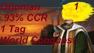 EU4 Tribal Ottomans Worldconquest 1Tag 1Faith 1Culture Part 1 [upl. by Luapnaej]