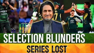 Selection Blunders  Series Lost  Pak vs Aus  Ramiz Speaks [upl. by Attenwad]