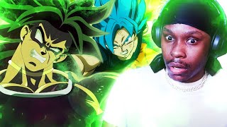 I Only Watched Goku Vs Broly FOR THE FIRST TIME Dragon Ball Super REACTION [upl. by Rasure595]