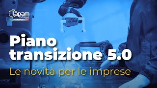 Piano transizione 50  Le novità per le imprese [upl. by Enilada]