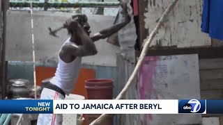 Local charity plans to aid Jamaica post Hurricane Beryl [upl. by Ntsyrk]