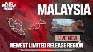 Call of Duty Warzone Mobile Limited Release Malaysia [upl. by Eidurt]