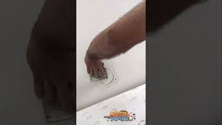 FIXING STUCCO CRACKS how I caulk stucco cracks to not show [upl. by Nocaj]