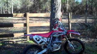 08 Honda CRF150R FMF 41  Rev [upl. by Reteip]