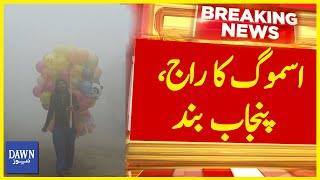 Intense Smog in Punjab  Latest Situation  Dawn News [upl. by Gleeson627]