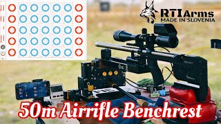 50m Benchrest Airgun Unlimited Practice [upl. by Rubetta]