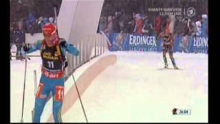 Biathlon Massenstart der Damen in KhantyMansiysk 2013 [upl. by Jelsma]