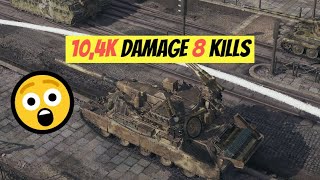 Rinoceronte 104K Damage 8 Kills World of Tanks [upl. by Guido286]