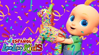 🎉 Rompe la Piñata  La Bamba  🕒 1 Hora de Fiestas y Bailes con LooLoo Kids 🎈🎸 [upl. by Tina656]