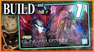 Building the Real Grade EpyonGUNDAM ft My Cats Build and Chill [upl. by Shyamal]