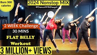 DWD102  30mins Daily BELLY FAT BURN Workout  Easy Exercise to Lose weight 35kgs dancewithdeepti [upl. by Luby]