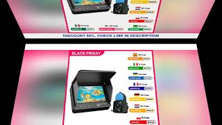 Portable Fish Depth Finder Water Handheld 1080P 43 Inch LCD Fish Finder Underwater 220 Fishing Cam [upl. by Martainn]