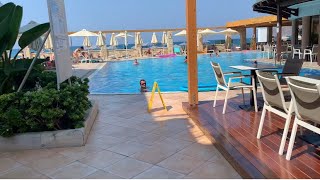 Hotel Atlantica Caldera Bay Crete Platanias Vacation in Greece 2021 [upl. by Secnarfyram]