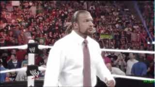 Triple H vs Brock Lesnar Wrestlemania 29 Promo [upl. by Burlie]